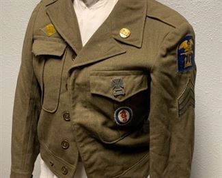 024k1 US Military Field Jacket  Insignia