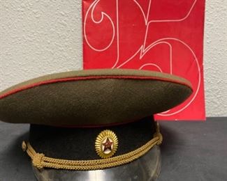 056 USSR Army Officer Uniform Hat