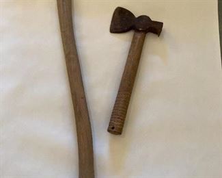 vintage fireman's axe       vintage firemen's hatchet