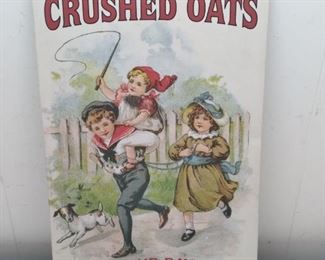 Crushed oats sign