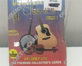 Country classics collectors cards