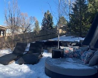 OUTDOOR FURNITURE!  NEAR NEW.  PRICING WILL BE AT THE SALE.