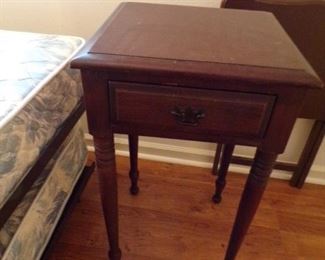 vintage lamp table