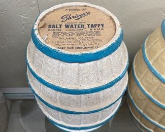 Old Shivers Salt Water Taffy Container