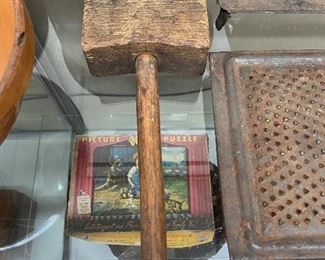 Old Wooden Mallet