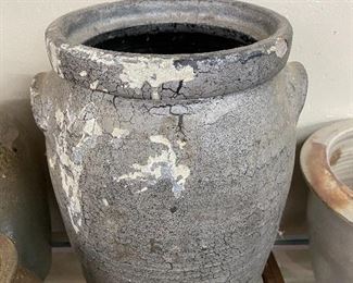 Salt Glaze Pottery Churn