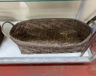 Oak Gathering Basket