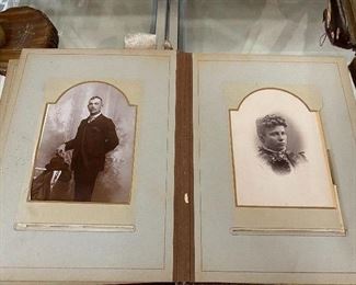 Victorian Cabinet Photo Album