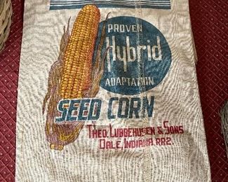 Old Seed Corn Sack