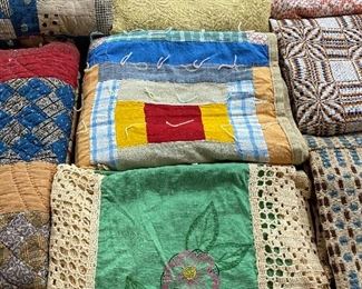 Old Quilts/Table Cover