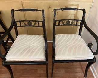 lovely set of occasional chairs, see detailing on next photo $125.00 each 