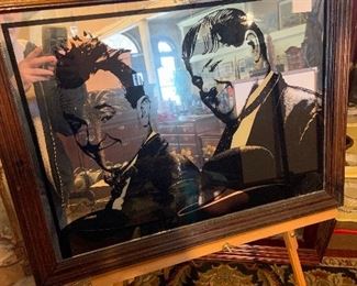 LAUREL AND HARDY ON GLASS