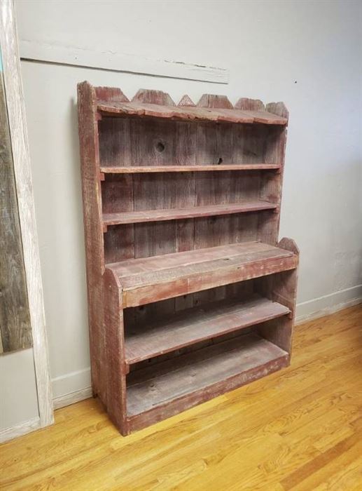 Large Rustic Barnwood Cabinet ~ 49.5 in. x 69 in. x 16 in.