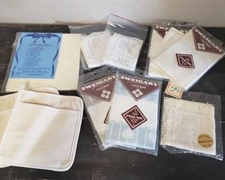 Bread Covers, Hand Towels, Finger Towels and Pot Holders for Cross Stitch