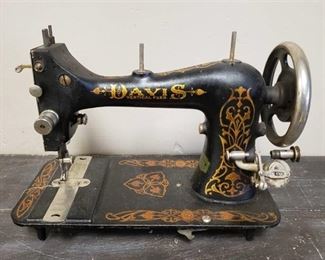 Antique Davis Sewing Machine Head ~ Treadle