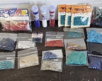 Seed and Rod Beads ~ Various Sizes and Colors