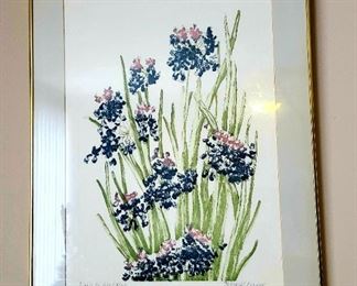 1 of 3 Nancy E Bowen "Lilly of the Night" Painting 257/400