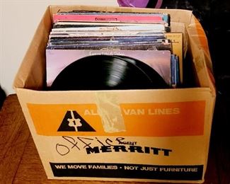 60', 70's and 80's rock artist vinyl records