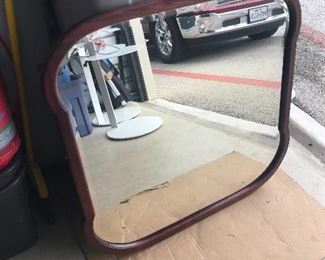Vintage beveled mirror 