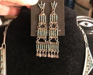 Matching sterling earrings 