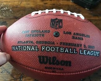 Wilson leather football