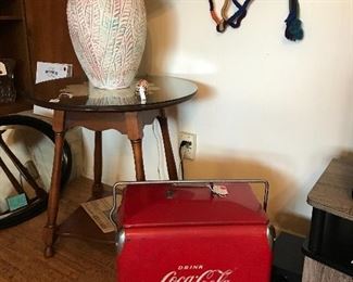 Beautiful vintage Coke cooler