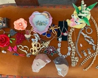 Assortment of Costume Jewelry