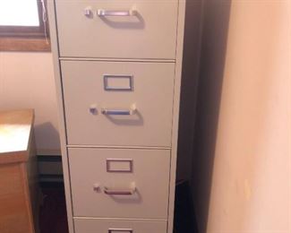Four Drawer Legal Size HON Filing Cabinet