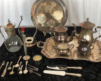 Miscellaneous Silverplate Collection