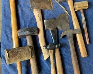Vintage Hammers and Axes