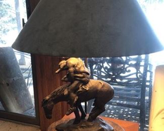 Western Inspired Lamp