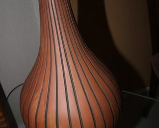 $40. Gourd style ceramic vase.