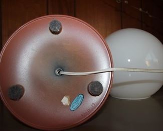 $50. Vintage globe light.