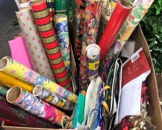 All Season Wrapping Paper, Boxes, Bags, Bows