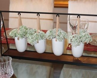 Mixed media centerpiece