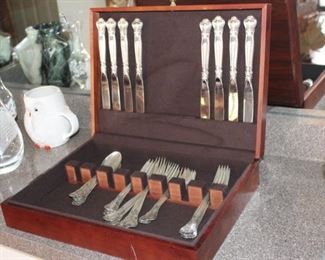 Gorham Chantilly Sterling silver set for 9