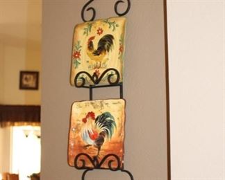 Rooster plates of course