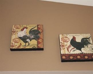 Rooster pictures. That is the theme!