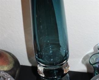 Waterford Crystal Teal vase