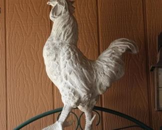 Ceramic rooster
