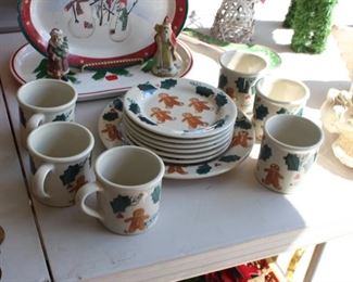 Christmas dining set from Dillard's