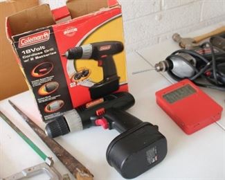 Coleman cordless drill
