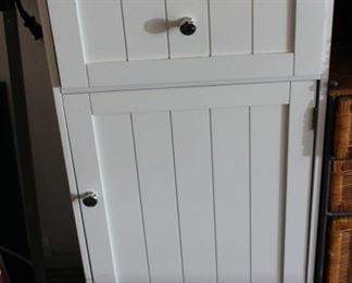 White cabinet