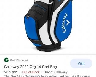 Our price $75.00 with the  clubs
