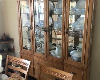 Part of the dining room set $ 350 each for hutch and table set