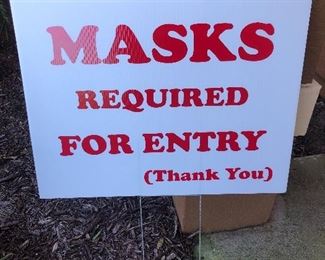 Please wear a mask 
At My Clients  request