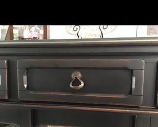 Close up of the hutch