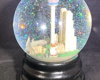 San Antonio snow globe 