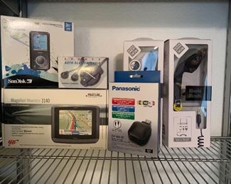 electronics including Panasonic 