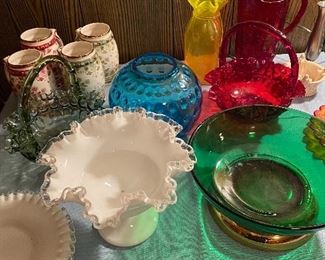 Antique glassware